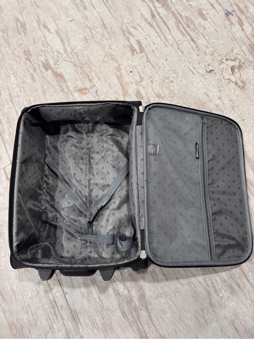 Black Softside Carry-On Suitcase